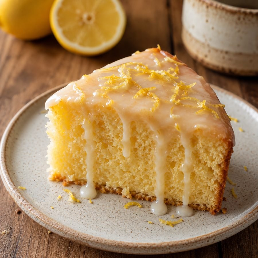 Citronkaka med Sirap