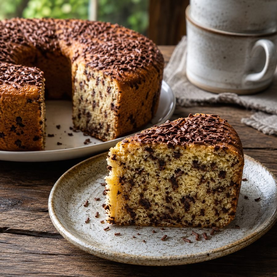 'Myrstacks'-kaka med Chokladspån